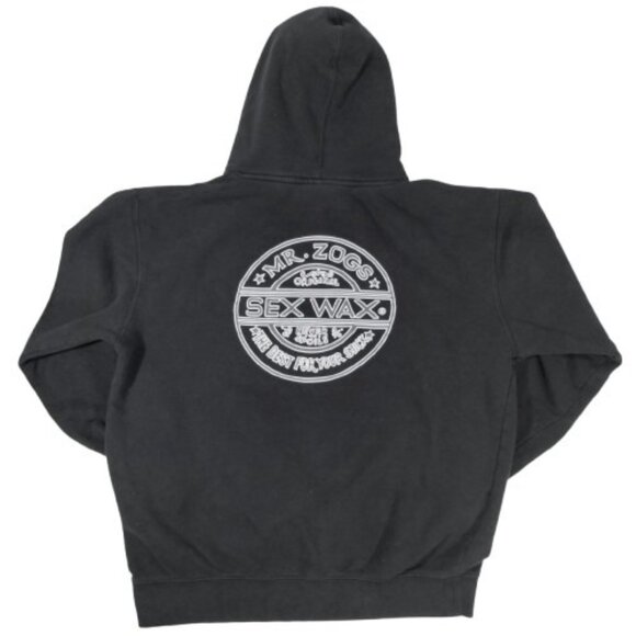 Mr. Zogs Sex Wax Other - Mr. Zogs Sex Wax Men Hoodie M Black Surf Style Fleece Logo Long Sleeve